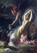 Henri-Pierre Picou Andromeda Chained to a Rock oil